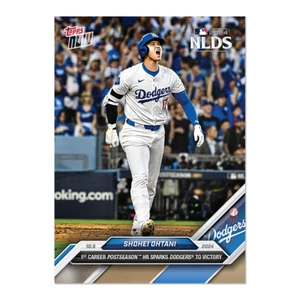 Shohei Ohtani 2024 Topps NOW 1st Playoff Game #801 - Picture 1 of 2