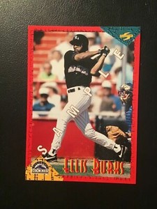 Ellis Burks 1994 Score Rookie Traded Sample Promo Card #RT4 NMT Colorado Rockies