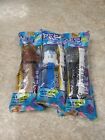 2004 Chewbacca/R2D2/Deathstar Pez Despensers New In Bag