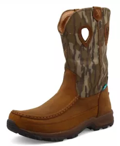 Mens 13 W Twisted X MHKBW02 Waterproof Mossy Oak Bottomlands Camo Hiker Boots - Picture 1 of 6