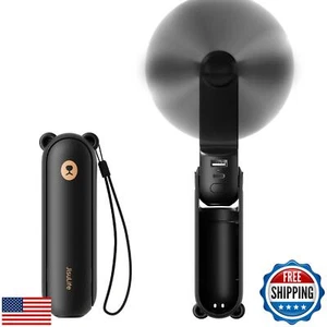 JISULIFE Handheld Mini Fan, 3 IN 1 USB Rechargeable Portable Fan [12-19 Worki - Picture 1 of 5