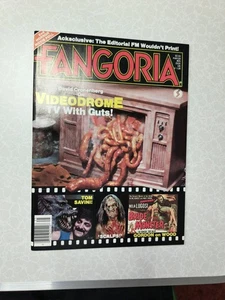 FANGORIA MAGAZINE #25 1983 VIDEODROME TOM SAVINI BELA LUGOSI - Foto 1 di 9