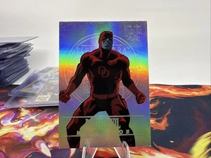 2023 Fleer Ultra Midnight Sons Medallions Platinum /100 Daredevil #M-11 5vc - Picture 1 of 6