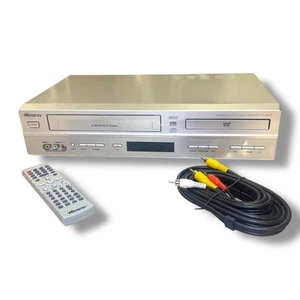 Memorex MVDR4404 DVD VCR Combo Player Recorder w/ Remote & AV Cables Tested - Picture 1 of 12