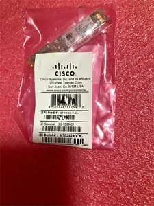 New Cisco SFP-10G-T-X 10G SFP+ 10GBASE-T Copper RJ45 80m Transceiver W/HOLO - Picture 1 of 3
