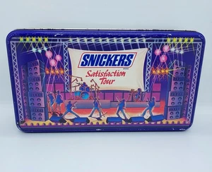 1991 Snickers - Satisfaction Tour ~ Rock Konzert METALLDOSE M&M / Mars Rarität Ltd - Bild 1 von 8