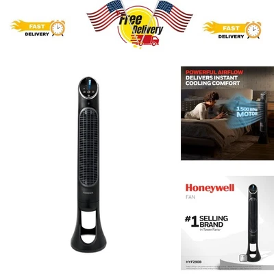 Versatile QuietSet Whole Room Tower Fan - Remote, Oscillation & Energy Efficient - Image 1 of 4