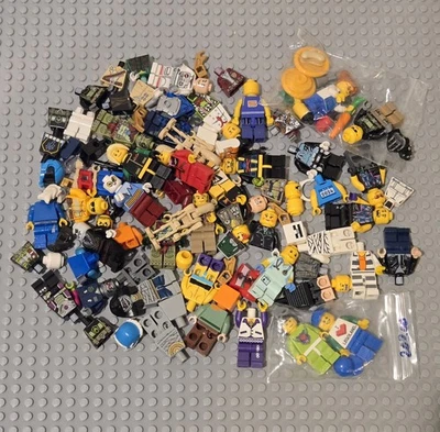 LEGO Minifiguras Lote Y Piezas 5.6 Onzas - Star Wars Ninjago City Space Más ++ Foto 1 de 3