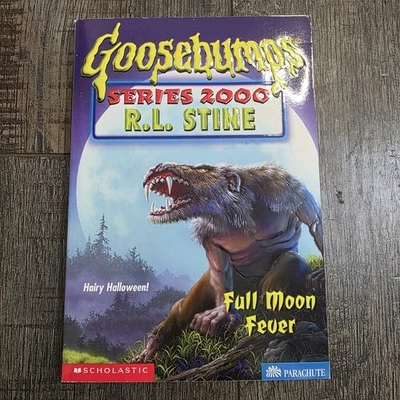 Goosebumps Book Series 2000 Full Moon Fever by R. L. Stine First Printing UNREAD Foto 1 de 4