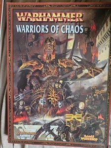Warriors Of Chaos GW warhammer fantasía batalla juegos taller ejército libro - Imagen 1 de 1
