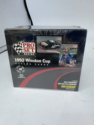 NASCAR 1992 Pro Set Winston Cup Racing Cards, WAX BOX, 36 PACKS Factory Sealed - Image 1 of 2