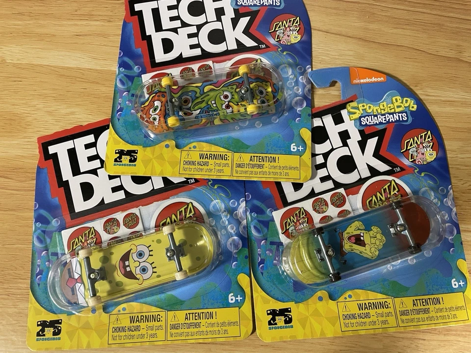 Tech Deck Santa Cruz Spongebob SquarePants Nickelodeon