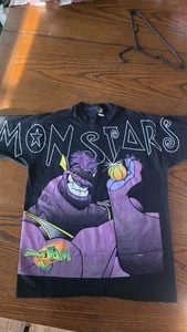 Camiseta De Colección Space Jam 1996 Monstars Película Promo Talla XL FREEZE NY NOS - Imagen 1 de 6