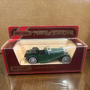 Vtg Matchbox Model Of Yesteryear 1977 y-1 1936 SS 100 Jaguar Convertible A57 - Picture 1 of 8
