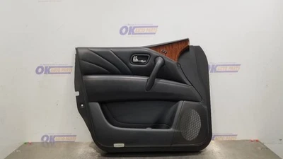 15 INFINITI QX80 INTERIOR DOOR TRIM PANEL FRONT LEFT DRIVER BLACK WOODGRAIN Foto 1 de 4
