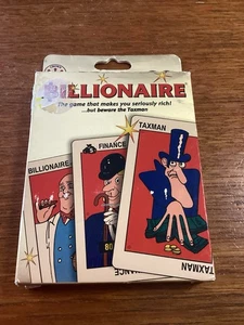BILLIONAIRE Card Game Complete 2006 Crown & Andrews Never Used - Picture 1 of 6
