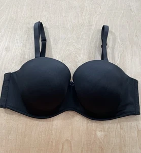 Sujetador con aros sin tirantes multidireccional Cacique By Lane Bryant Boost talla 40D negro - Imagen 1 de 10