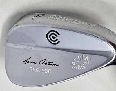 CLEVELAND TOUR ACTION REG 588 49° SPECIAL PITCHING WEDGE P SP STIFF RH Golf Club - Image 1 of 4