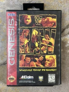 Funda WWF RAW - Sega Genesis - Imagen 1 de 8