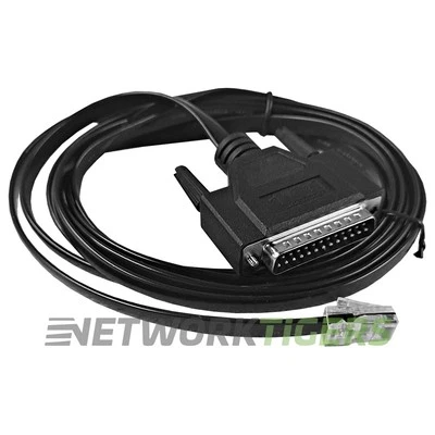 Cisco 72-3663-01 DB25 - RJ45 Modem Console Cable - Image 1 of 4