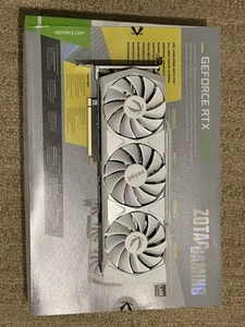 ZOTAC GAMING GeForce RTX 3080 Trinity OC White 10GB – For Parts / Not Working - Afbeelding 1 van 4