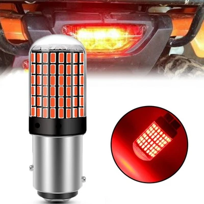 Red LED Bulb for Honda Taillight / Brake / Turn Signal 34906-447-711 12V 21/5W - Image 1 of 4