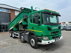 SCANIA P410 XT NEW GENERATION *EURO 6* 8X4 STEEL TIPPER 2019 – PC19 DAY - Picture 1 of 24