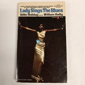 1972 "LADY SINGS THE BLUES" by Billie Holiday + Photos / Lancer VTG Paperback - Picture 1 of 10