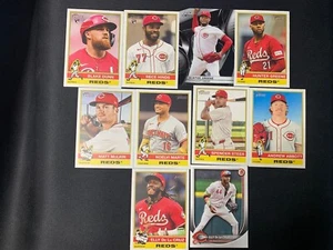 2025 Baseball Cinci Reds lot (10) Bowman Heritage Topps Black + RC - Picture 1 of 8