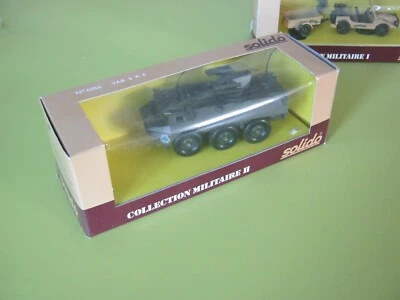 SOLIDO MILITAIRE VAB 6X6 6056 + BOITE TTBE - Photo 1/4