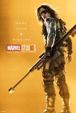 WINTER SOLDIER MARVEL STUDIOS 10TH FRIDGE MAGNET 5" X 3.5"