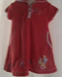 Disney Princess Swimsuit Cover Up Size XX Small Pockets Hood Belle Cinderella - Picture 1 of 3