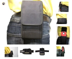 Mgbca Nylon Extended Holster Pouch Big, Secure Fit LG G7 Thinq Otterbox Defender - Picture 1 of 8