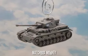 German Pzkw IV G Panzer Tank Army Battle for Stalingrad Christmas Ornament 1/100 - Picture 1 of 11