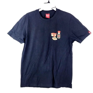 T-shirt uomo AMPBKK Nuclear Sandwich grafica taglia M manica corta girocollo Cott nera - Foto 1 di 10