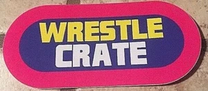 WrestleCrate Logo 2,0” x 4,5” Aufkleber - Bild 1 von 3