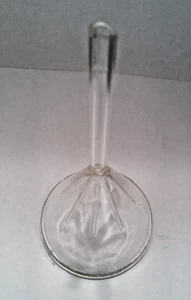 PYREX 6180-50, 50mm Diameter 60° Angle Fluted Funnel, Short Stem (Single) - Picture 1 of 4