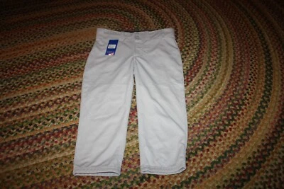 Mizuno Women's Softball Pants Grey Woman Medium NWT - Image 1 of 3