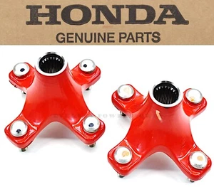 2x Rear Wheel Hub '01-20 TRX250 X EX, 02-04 TRX400EX Sportrax OEM Honda #K211 - Picture 1 of 9