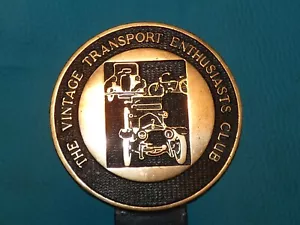 TRANSPORTBEGEISTERTER CLUB OLDTIMER ABZEICHEN AUTOMOBILIA SAMMLERFAHRZEUG - Bild 1 von 6