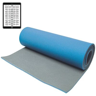 Best Sporting Pilatesmatte Fitnessmatte Yogamatte Gymnastik 13mm dick, 60x200cm