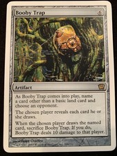 MTG Magic 1x x1 - Booby Trap 9th Ed NM-Mint (Avl 1)