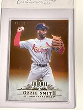 2013 Topps Tribute GOLD /50 #85 Ozzie Smith St. Louis Cardinals