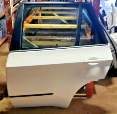 *LOCAL PICKUP* 07 08 09 10 11 12 13 BMW X5 X5M REAR DOOR Left White Foto 1 de 4