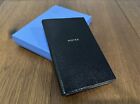 Smythson of Bond Street NOTES notebook diary in black leather NIB