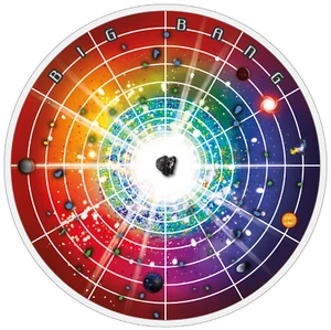 Niue, Universe BIG BANG, DOME coin, 2019, 2oz Silver, $5  - Picture 1 of 9