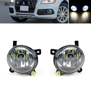 Left/Right LED Fog Lights For Audi Q5 2009 10 2011 2012 2013 2014 2015 2016 2017 - Picture 1 of 8