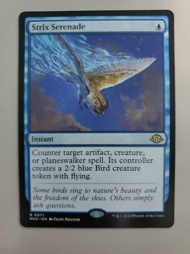 MTG Strix Serenade Modern Horizons 3 0071 Regular Rare | eBay