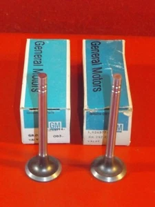 NOS GM 1950-1985 Chevrolet Truck / PAIR engine exhaust valves / 6263774 / RARE - Picture 1 of 12