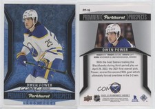 2022-23 Upper Deck Parkhurst Prominent Prospects Blue /25 Owen Power Rookie RC